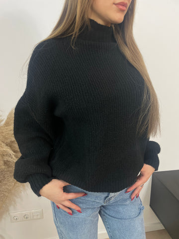 Black Basic Sweater